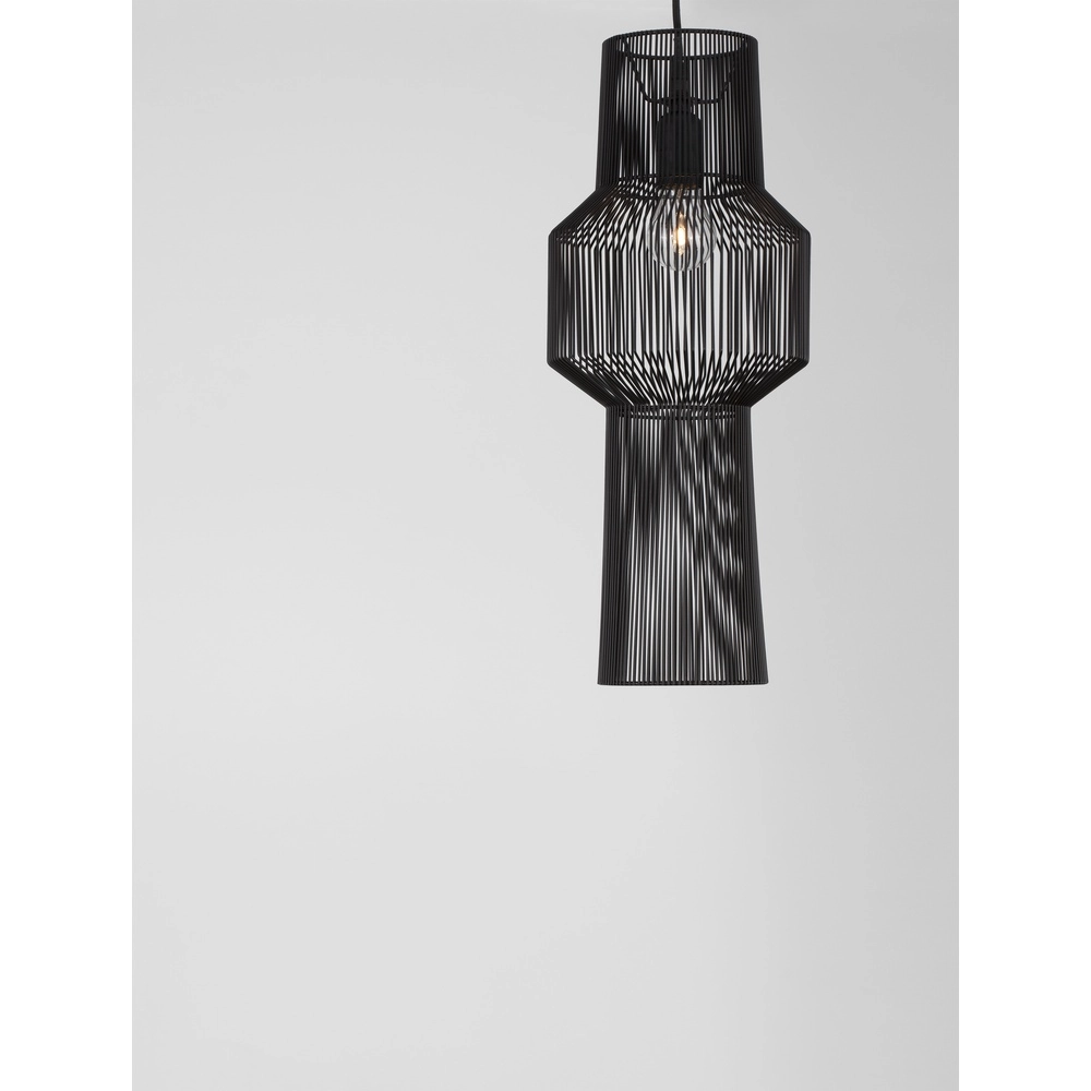 Bohemian hanglamp Bredo Ø 21cm zwart Lyora 5212017438904