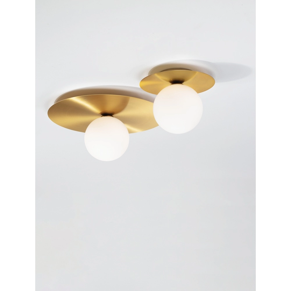 Plafondlamp Indigo goud Ø 23cm Lyora 5212017436153