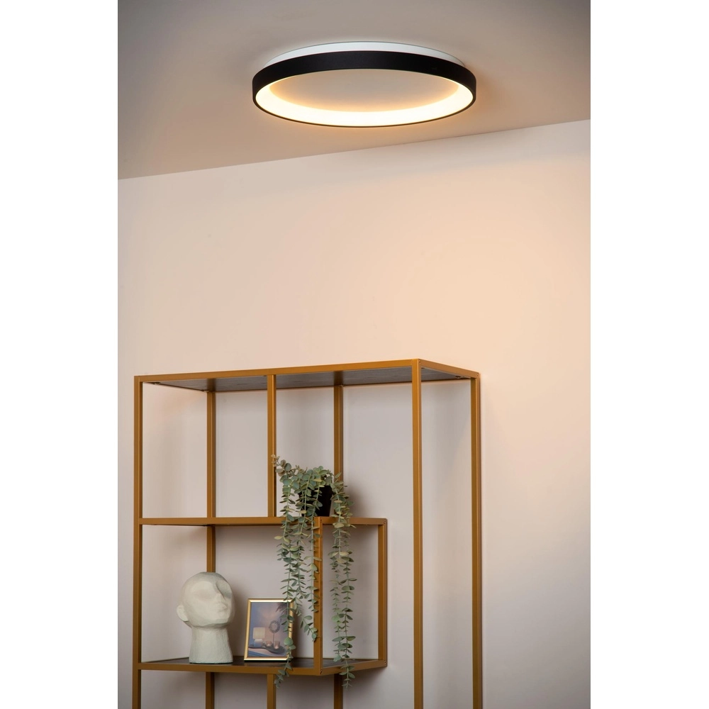 Plafonniere Vidal Ø 48cm zwart Lucide 5411212460905