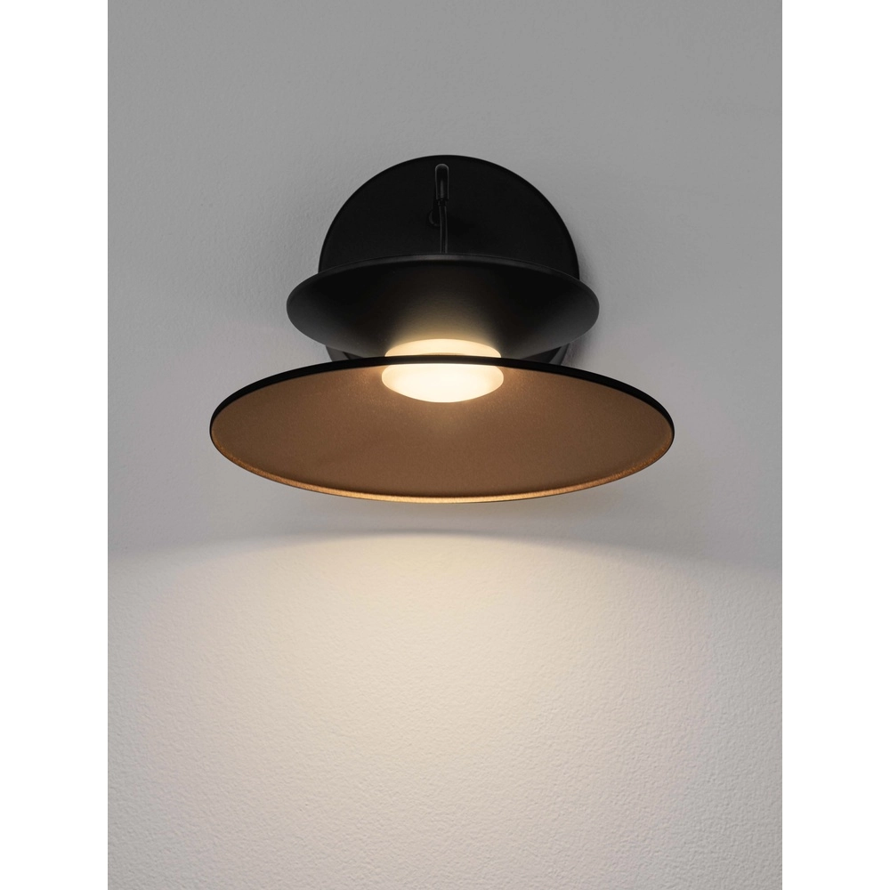 Design wandlamp Morfi zwart Lyora 5212017458506