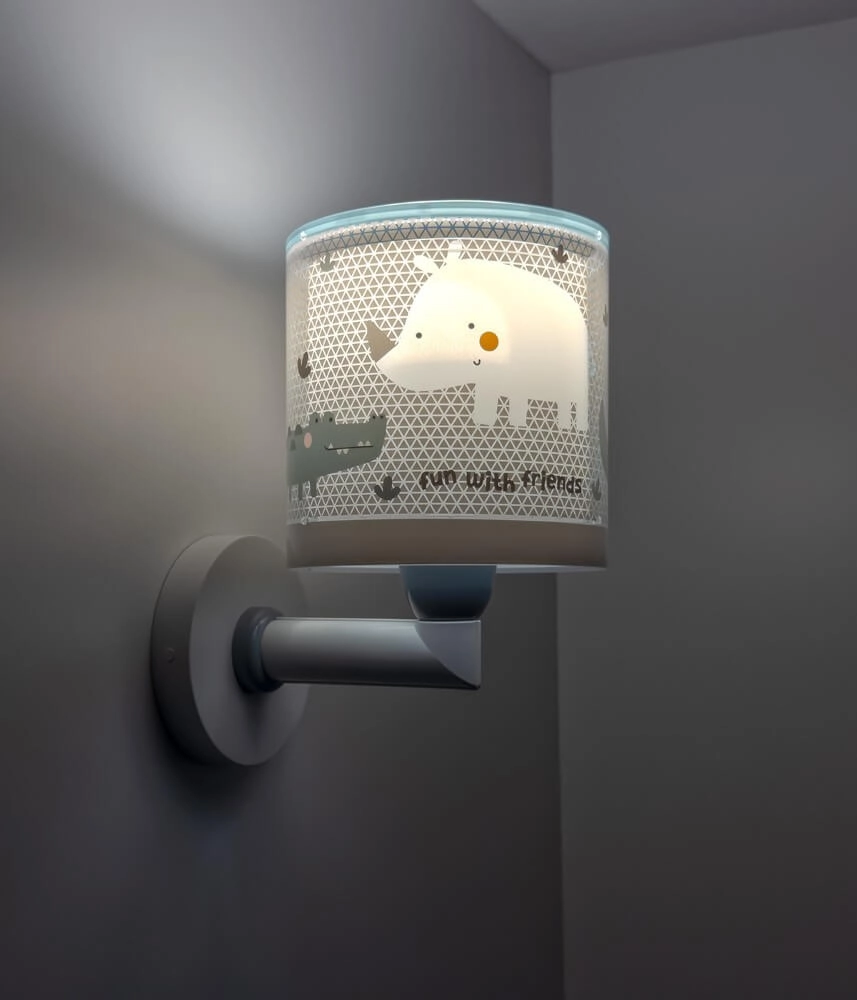 Wand nachtlampje Rhino & Croco Dalber 8420406606293