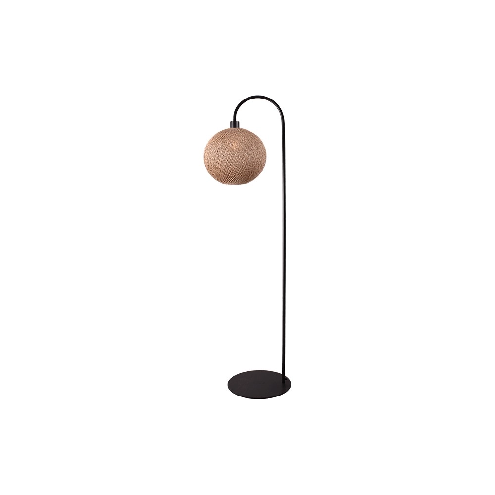 Vloerlamp Corda zwart 186 x 40cm Masterlight 8718121330792