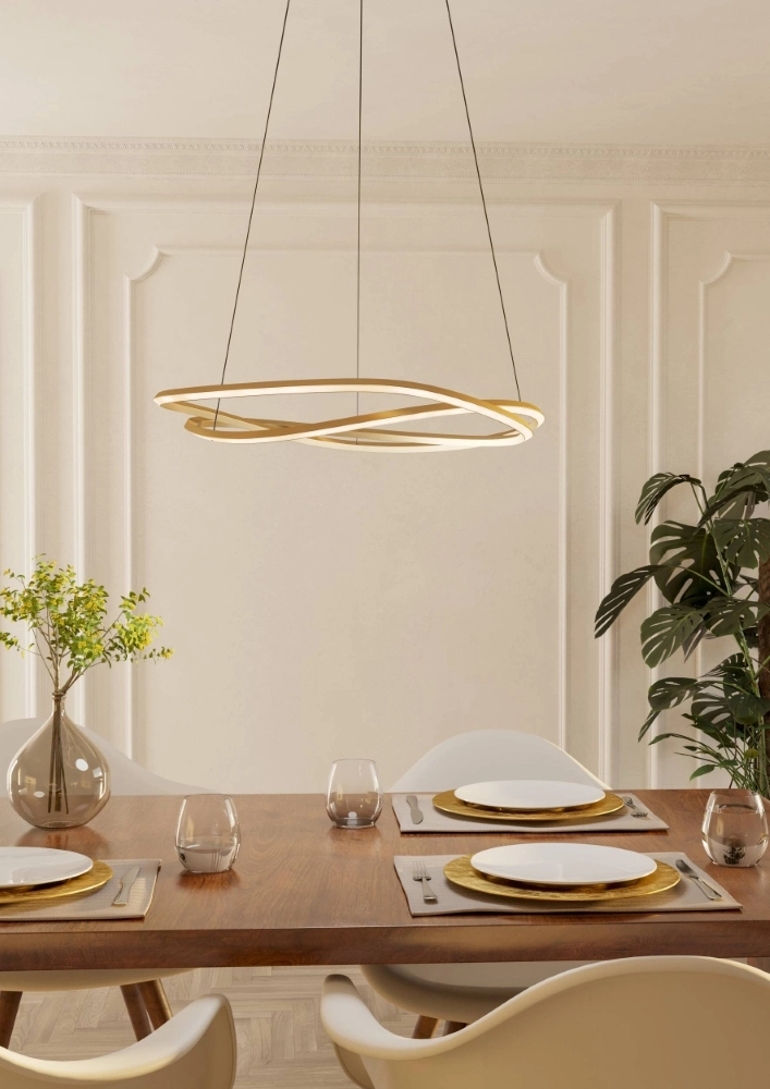 Design hanglamp Guntin verstelbaar brons Stars of Light 9008606357796