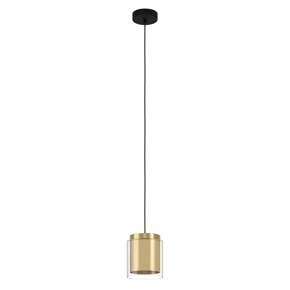 Glazen hanglamp Lagunitas met goud Glazen hanglamp Lagunitas met goud