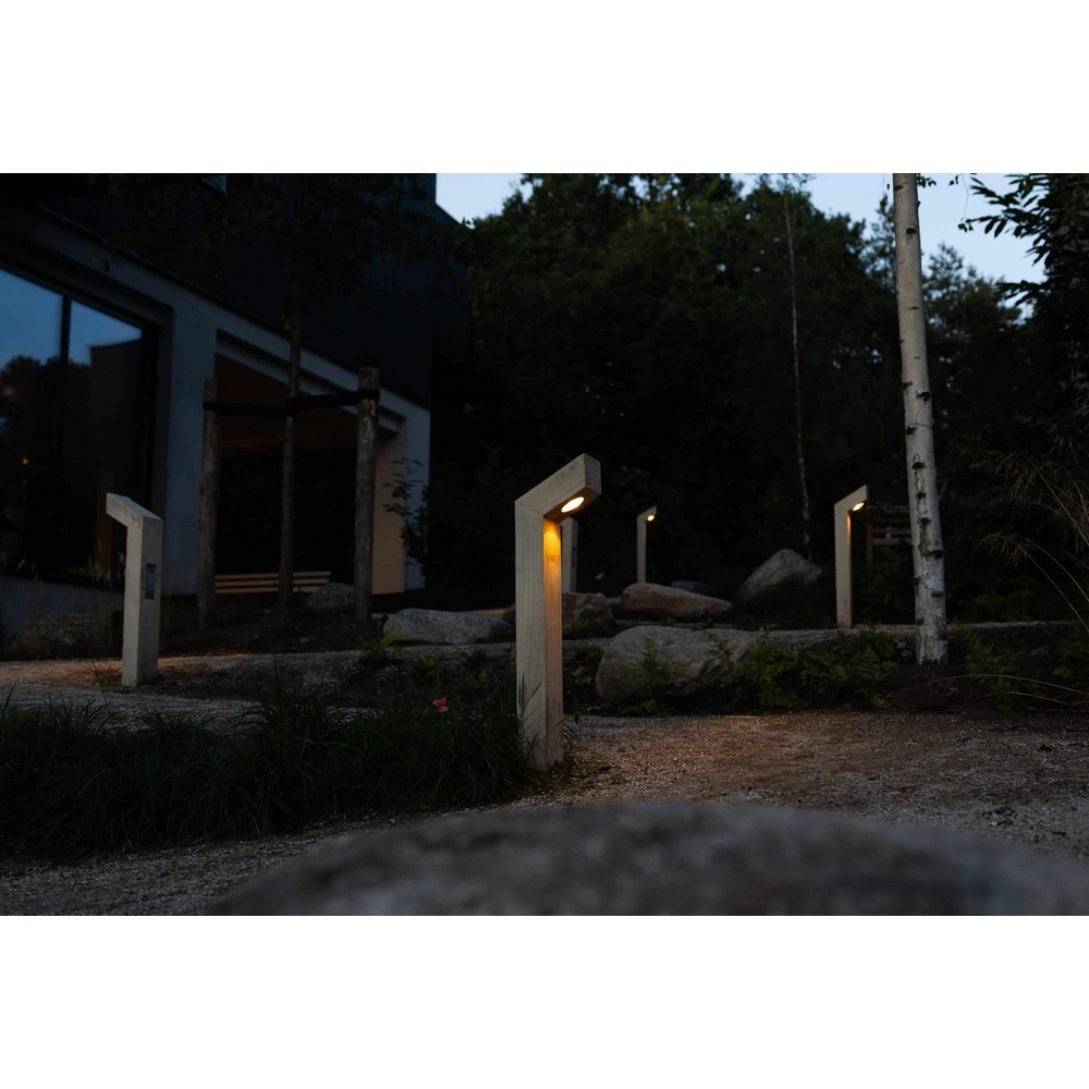 Houten padverlichting Punto Accoya - 50cm - 2700K Timberlab 8716803514065