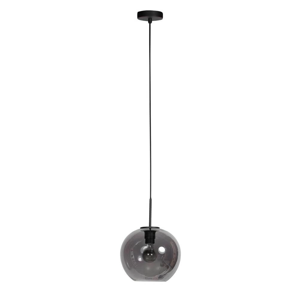 Hanglamp HaloSwap met 1 bol smoke glas Ø 25cm Steinhauer 8712746179743