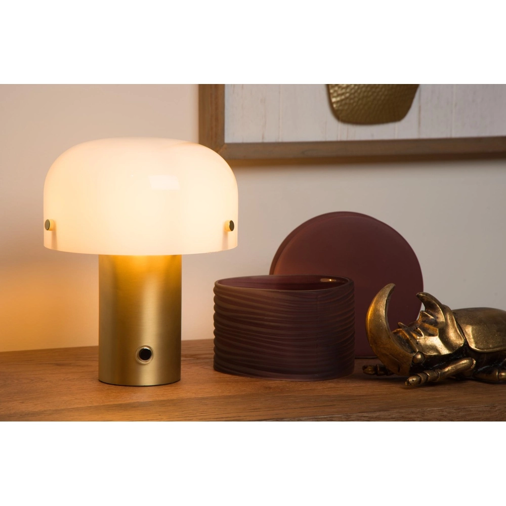 Tafellamp Timon 17,5cm goud Lucide 5411212051387
