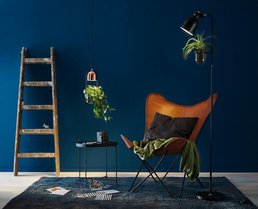 Roodkoperen hanglamp Neordic Fanja Plants Paulmann 4000870797495