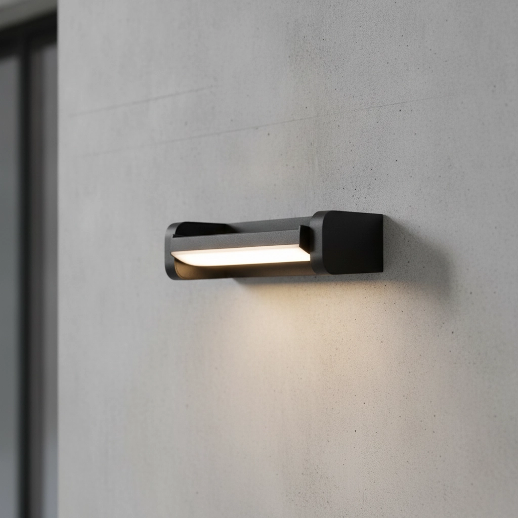 Richtbare wandlamp Volvel zwart
