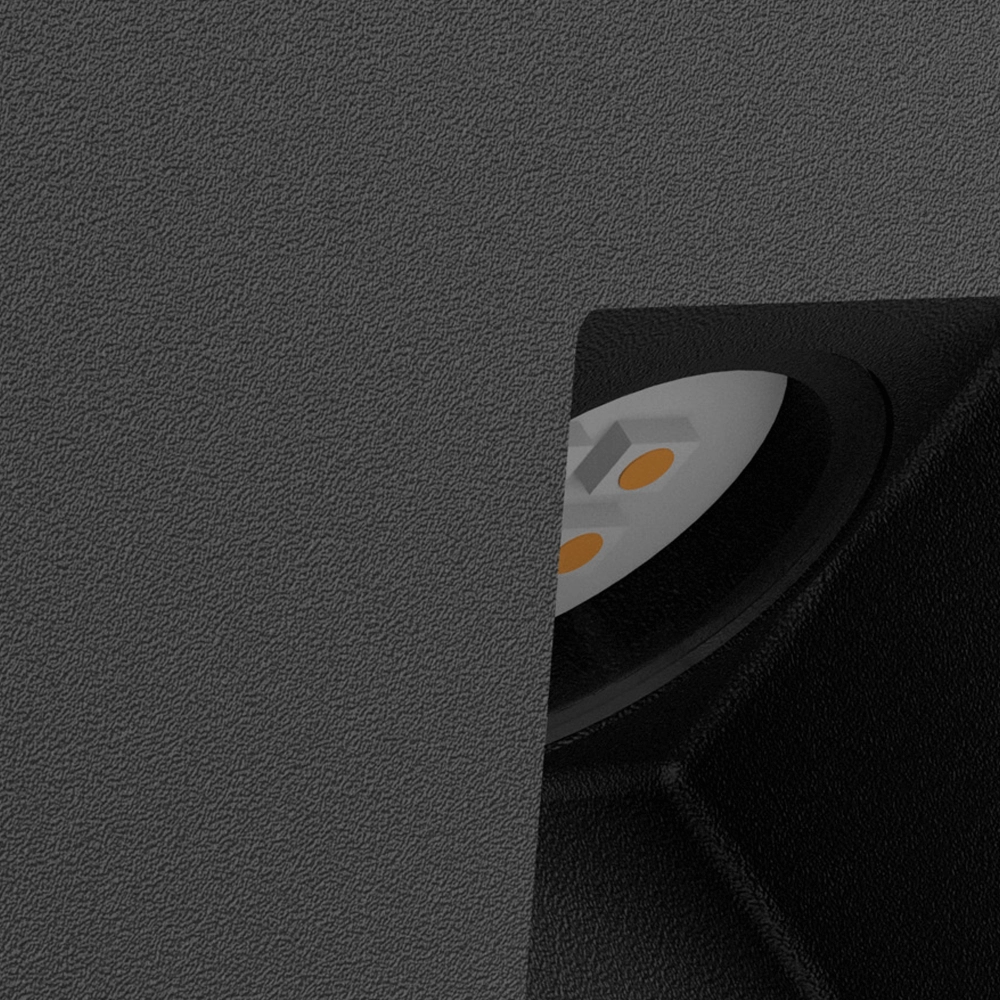 Zwarte trapverlichting Mecinos Eglo 9002759996444