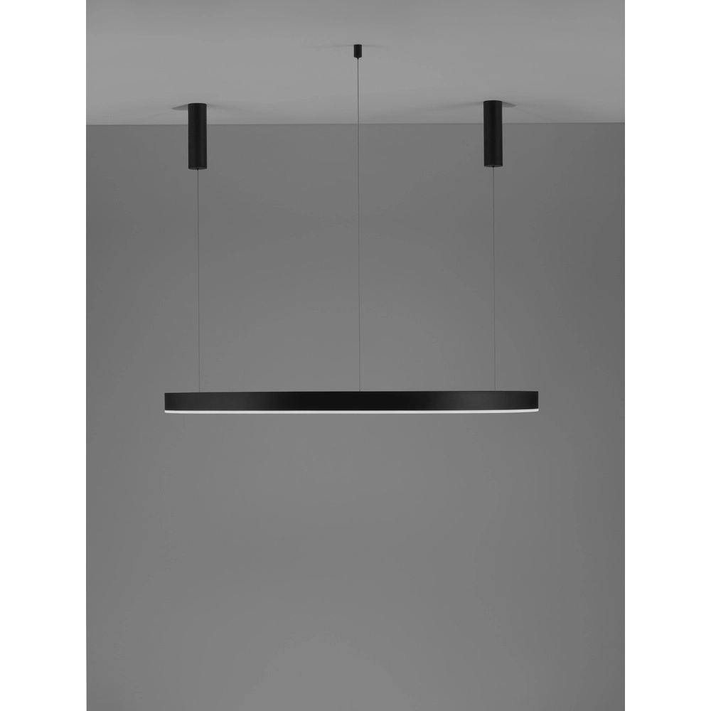 Hanglamp Motif zwart Ø 120cm 3000K Lyora 5212017439260