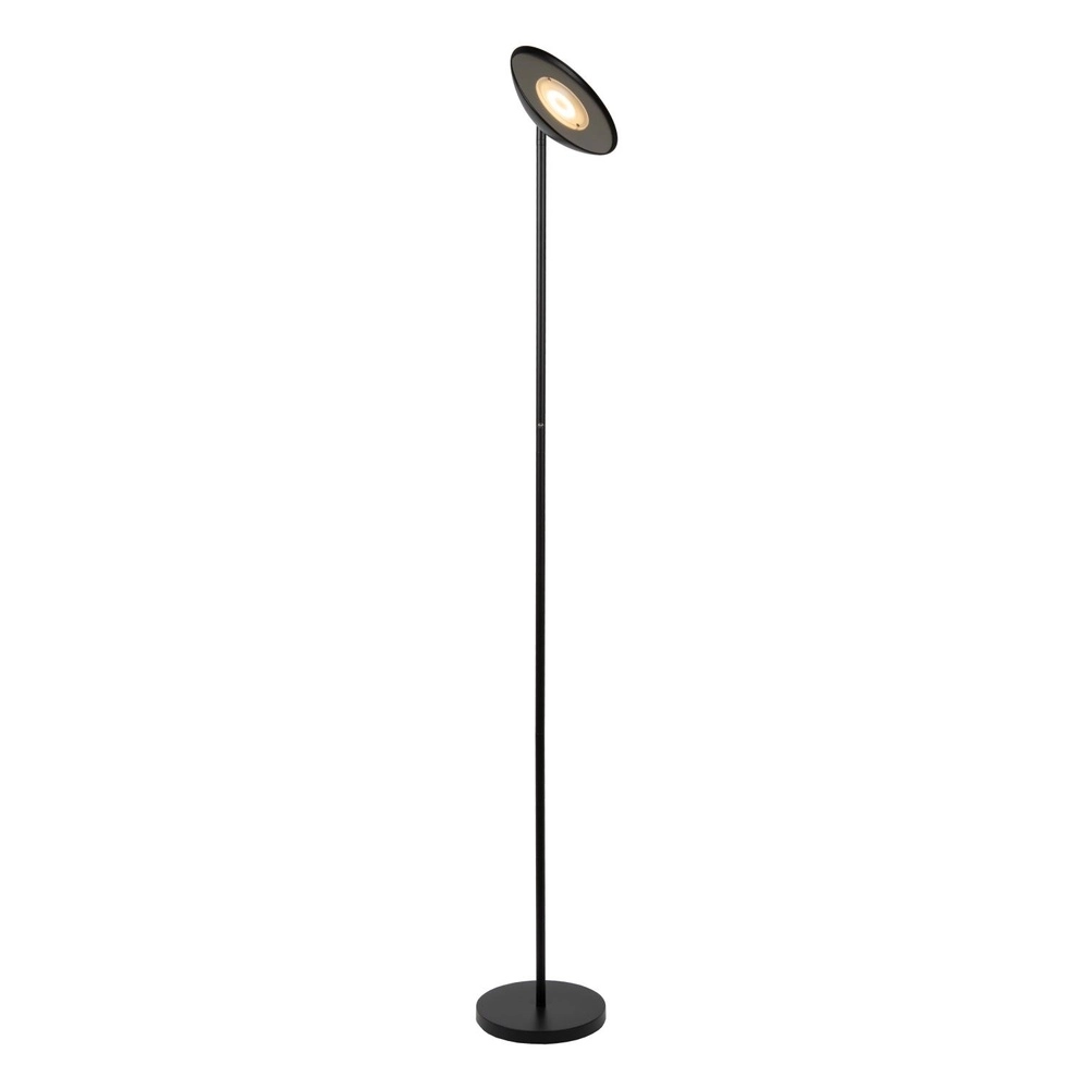 Design vloerlamp Zenith zwart Lucide 5411212194060