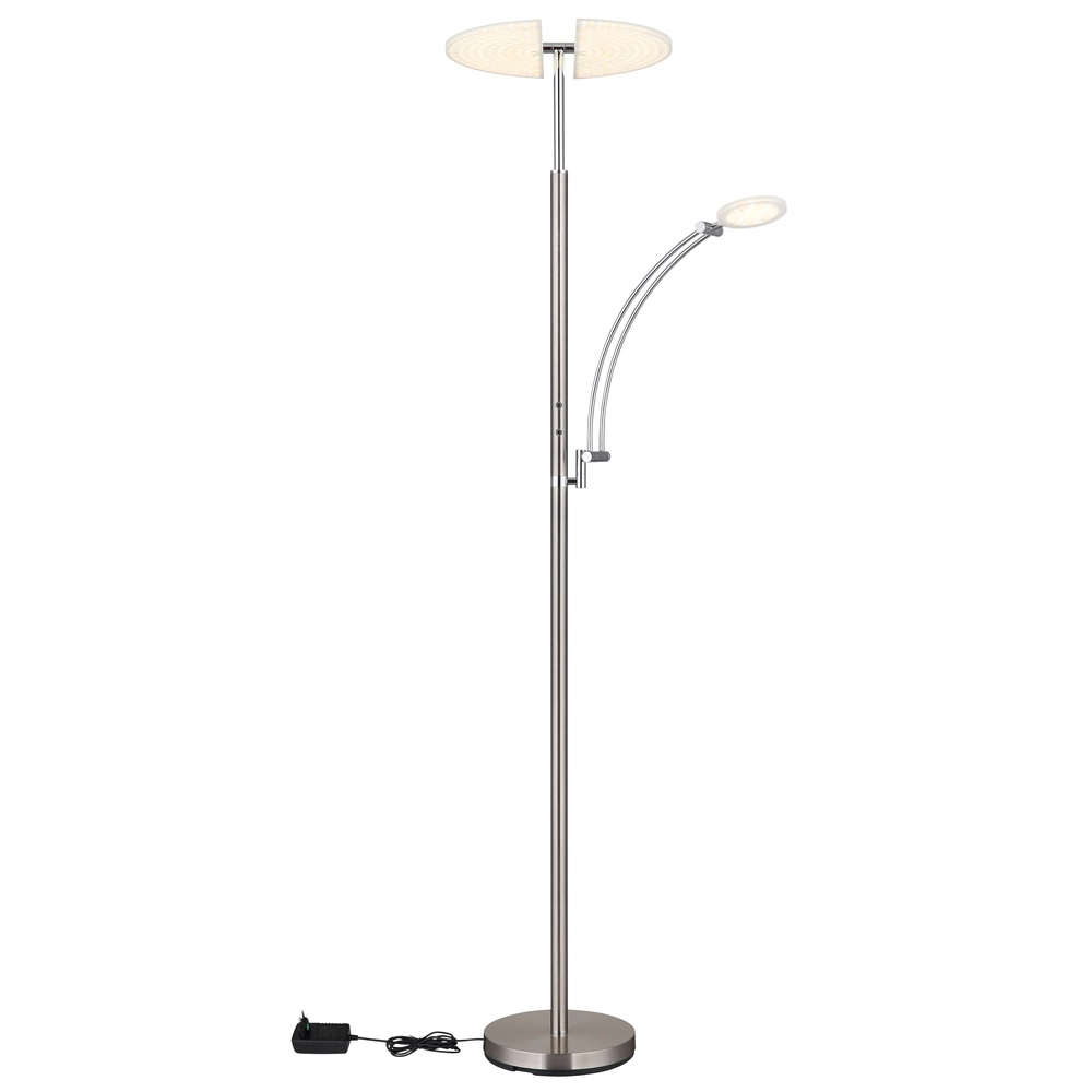 Vloerlamp Tirana nikkel Globo 9007371468119