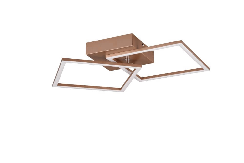 Design plafondlamp Trail bruin Trio 4017807578973