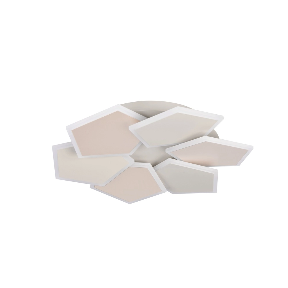 Unieke plafondlamp Zaya S mokka bruin Trio 4017807684995