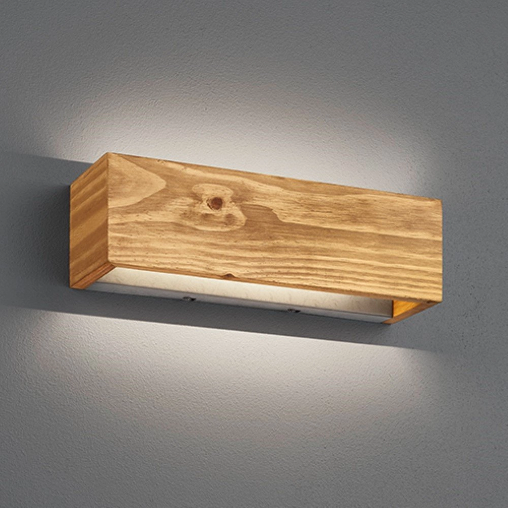 Houten wandspot Brad Trio 4017807441895