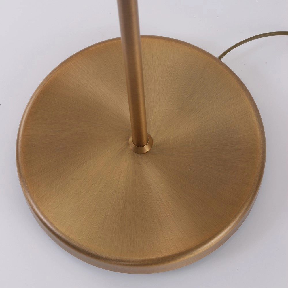 Vloerlamp Mexlite 154cm bronsbruin met witte kap Steinhauer 8712746048087