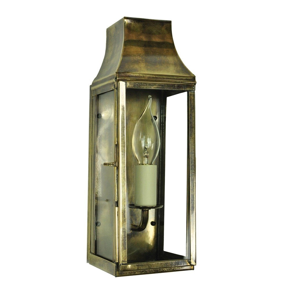 Landelijke muurlamp Strathmore 31cm - gepoetst goud (PBUL) Limehouse