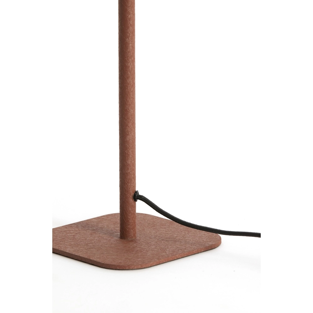 Nachtkastlamp Elenie 15x15cm - mat donker oranje Light & Living 8717807818814