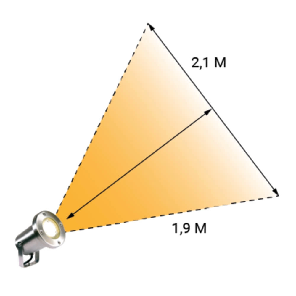 Rvs tuinspot Protego 12V led GardenLights 5907800856637