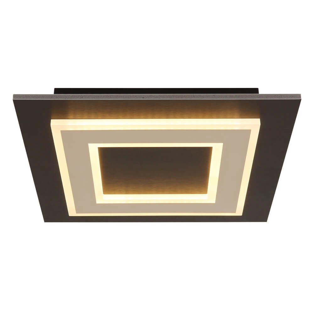 Plafondlamp Jayden 32 x 32cm zwart Globo 9007371481286