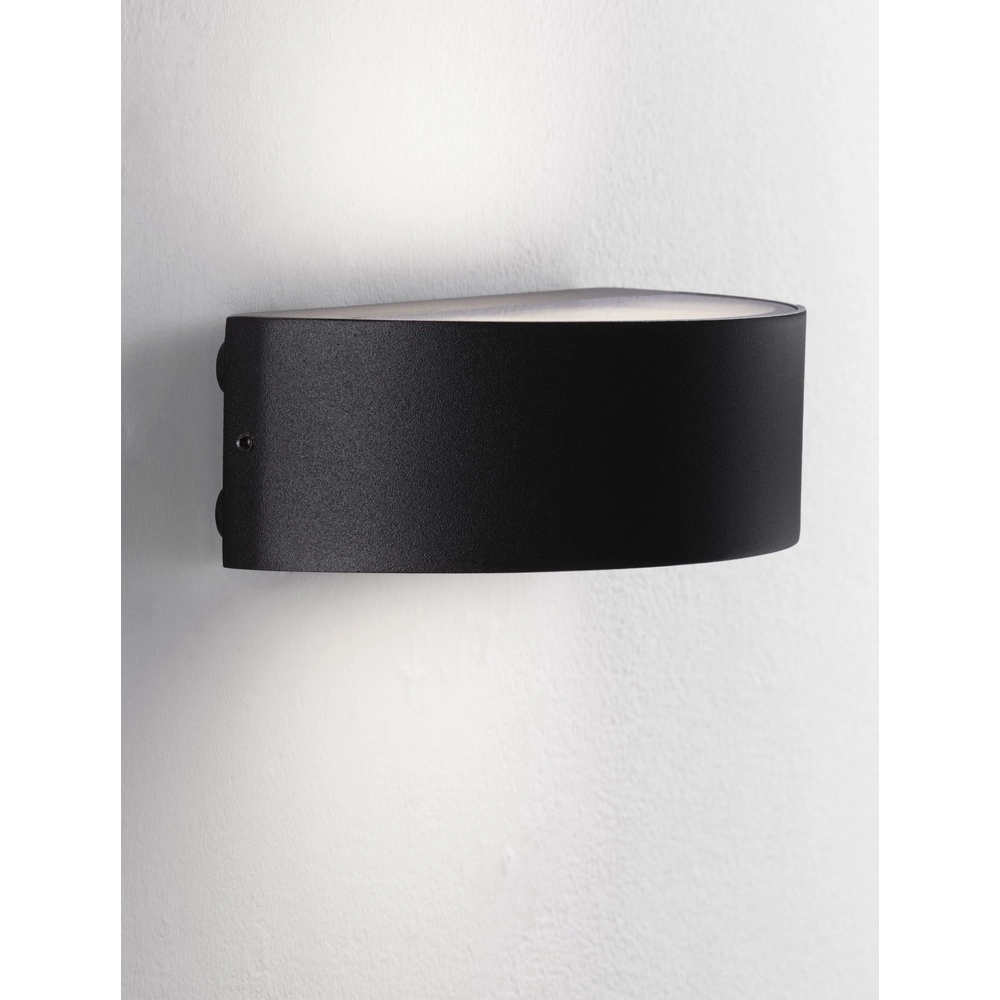 Ronde wandlamp Nectar antraciet Lyora 5212017449375