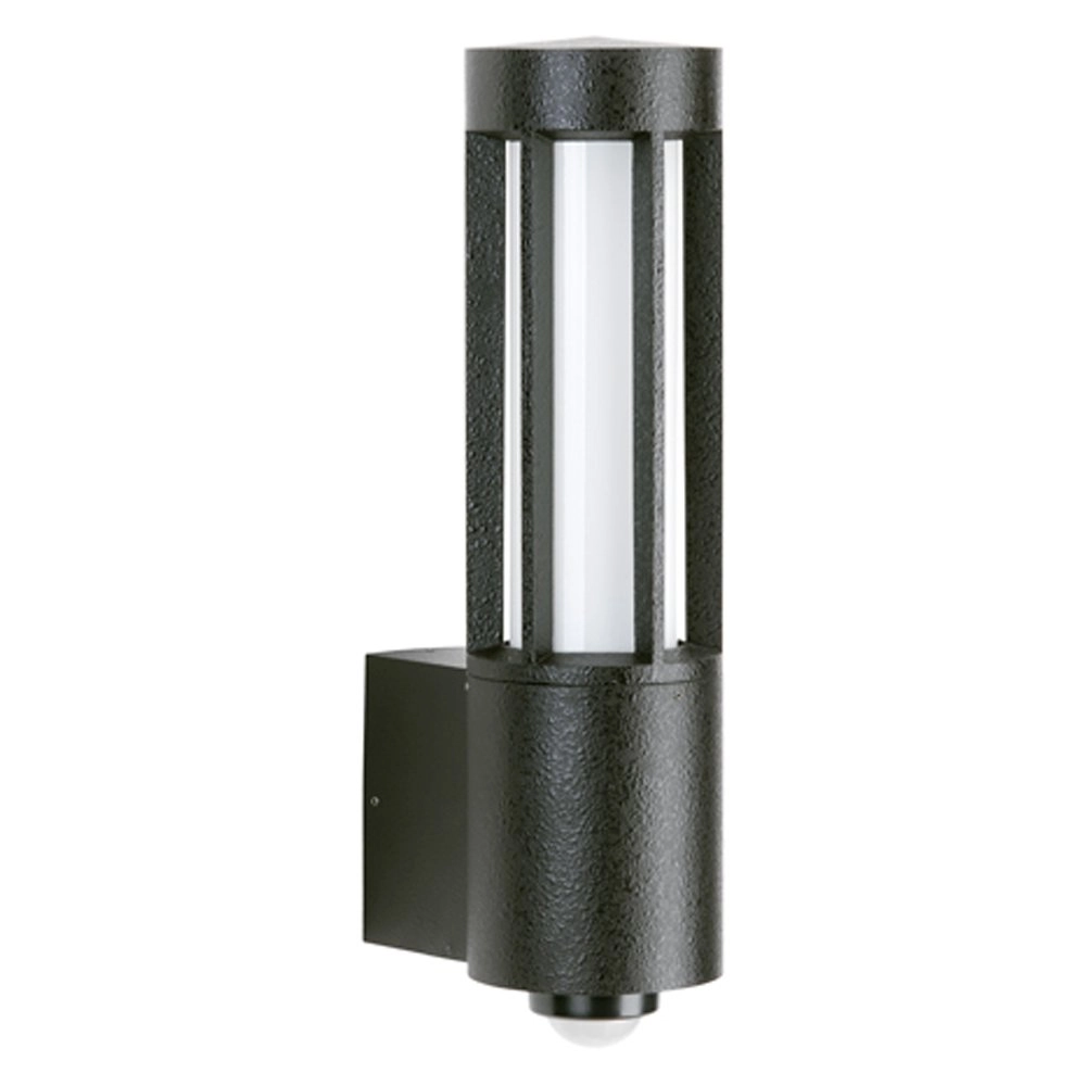 Buitenlamp met infrarood sensor Jail zwart