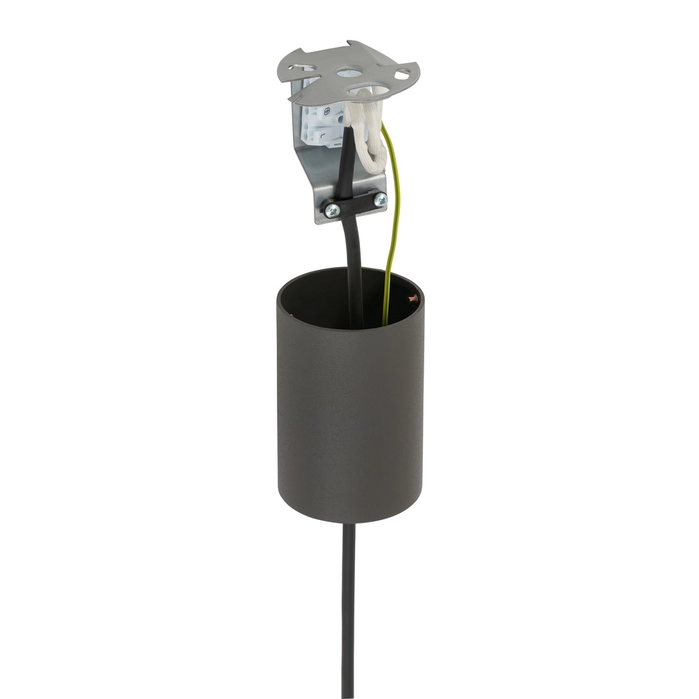 Hanglamp Lago grijs Ø 40cm Lyora 5903139116732