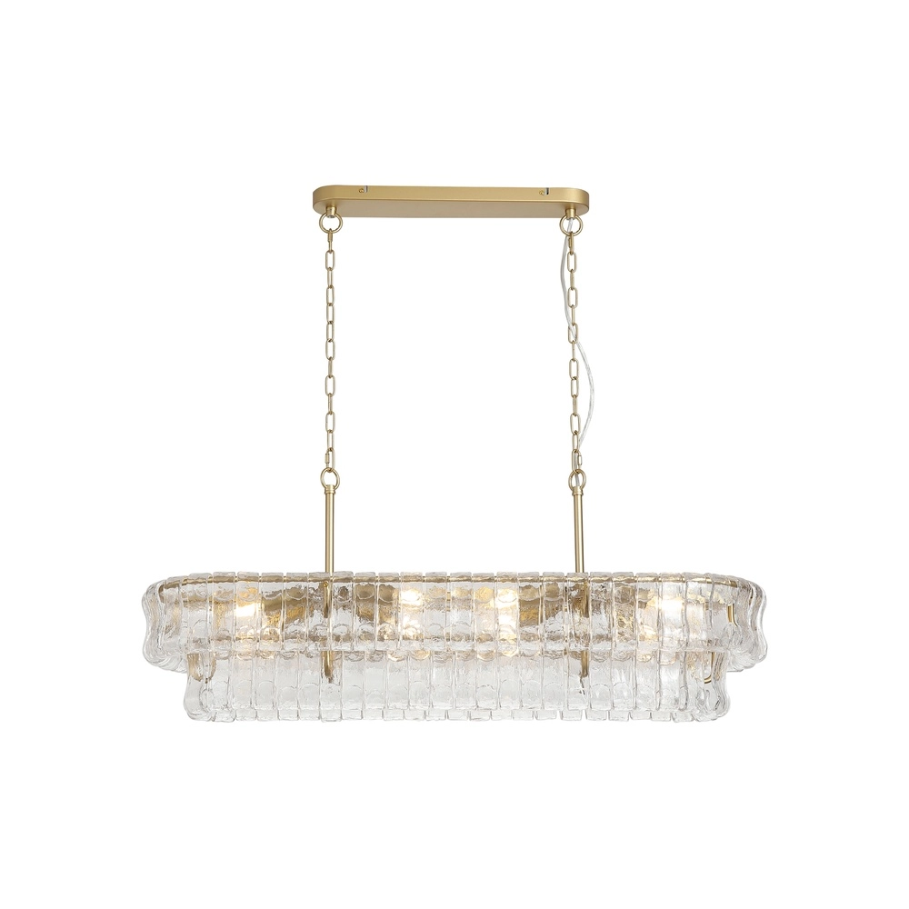 Kroonluchter Bowlight goud