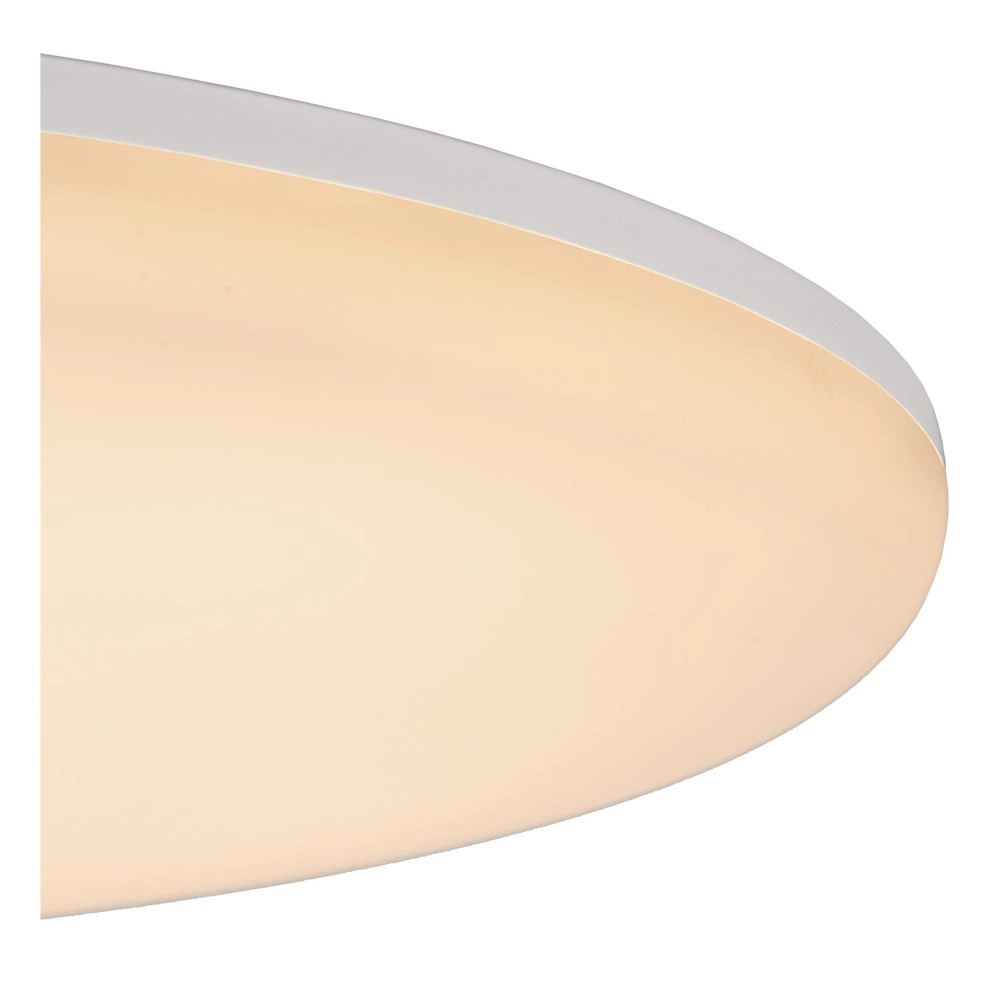 plafonniere Olson Ø 45cm wit - IP44 Lucide 5411212792259
