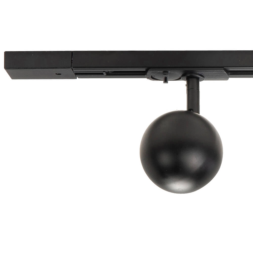 1-fase railset 100cm Bolo zwart met 3 spots Highlight 8718379039683