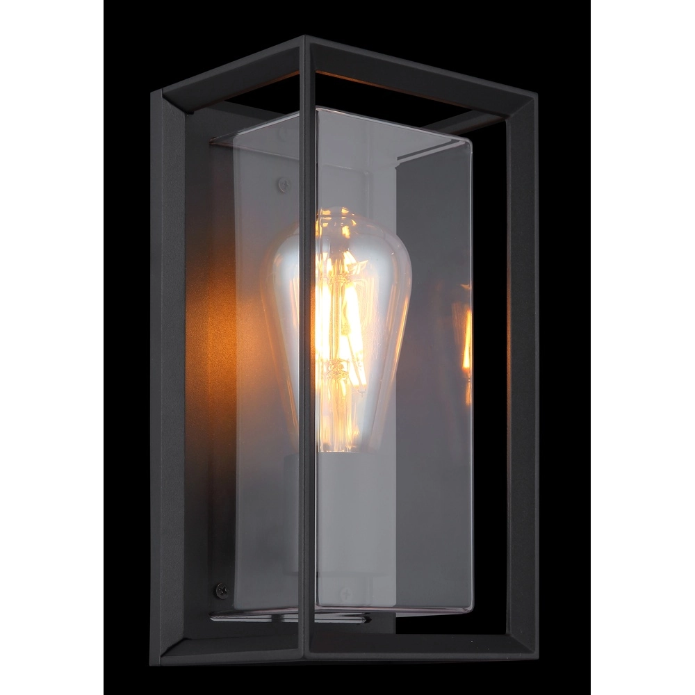 Buiten wandlamp Logana zwart Globo 9007371465811