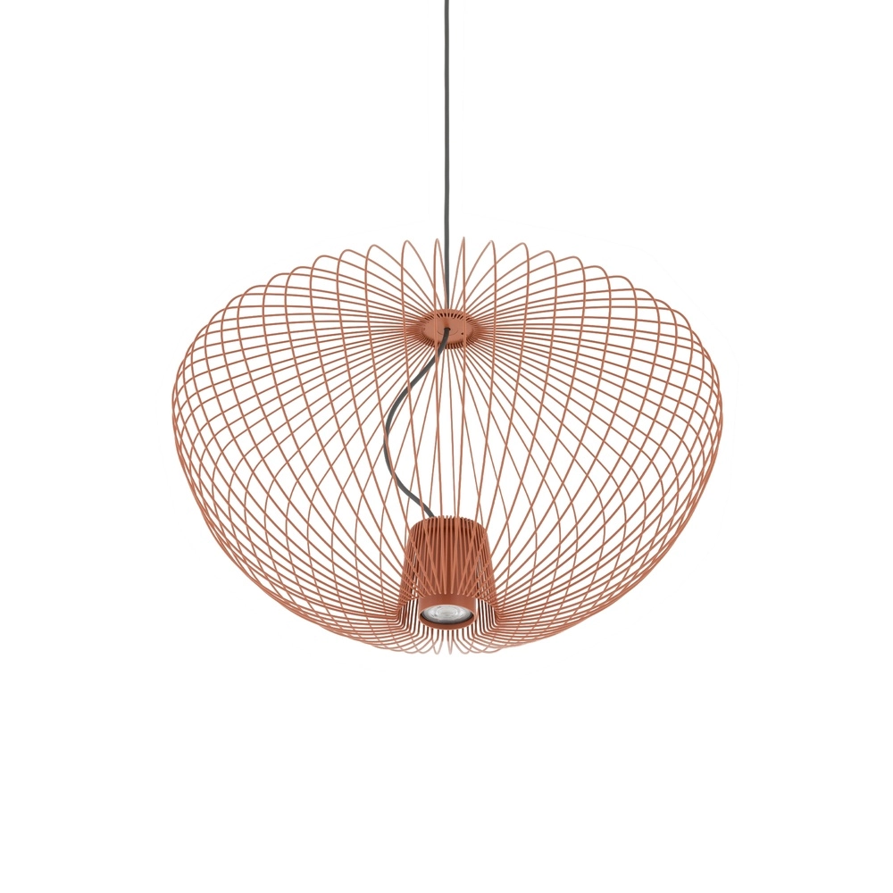 Kooilamp Pumpkin terracotta Ø 54,5cm Lyora 5903139114950
