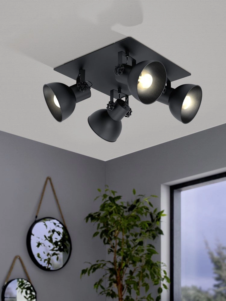 4-lichts plafondlamp Barnstaple 1 Eglo 9002759434342