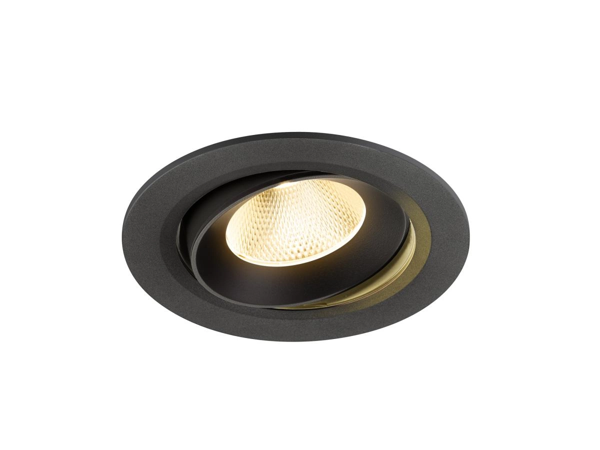 Inbouwspot Numinos Move L zwart 3000K - 20gr