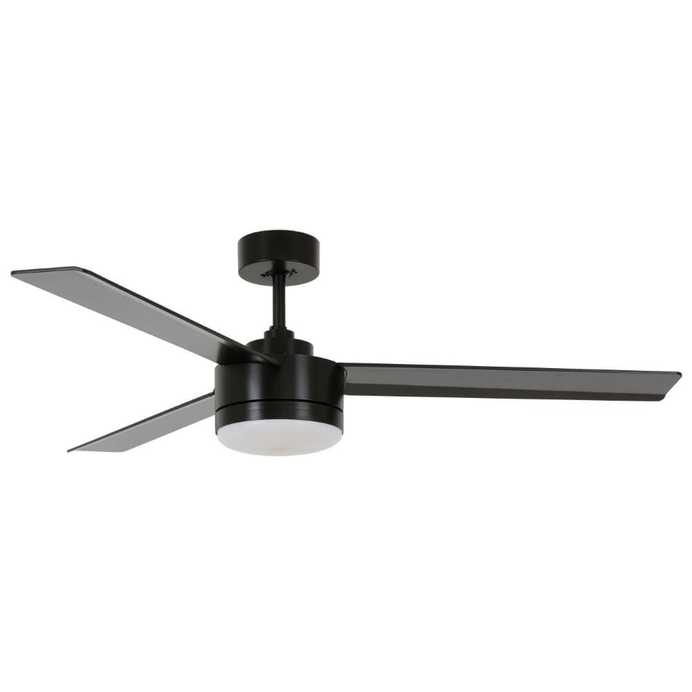 Zwarte ventilator met lamp Lagoon Ø 132cm IP55 Zwarte ventilator met lamp Lagoon Ø 132cm IP55