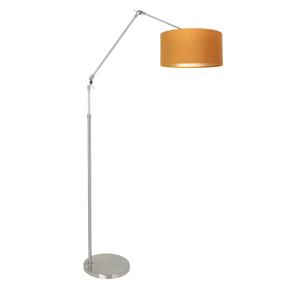Leeslamp Prestige Chic met goud velvet Steinhauer 8712746145755