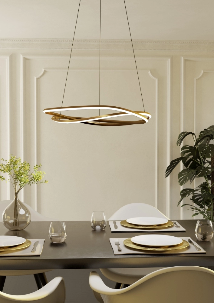 Design hanglamp Guntin verstelbaar brons Stars of Light 9008606357796