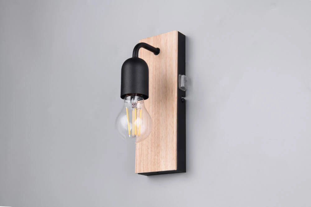 Landelijke badkamer wandlamp Arturo 1x E27 Trio 4017807615678