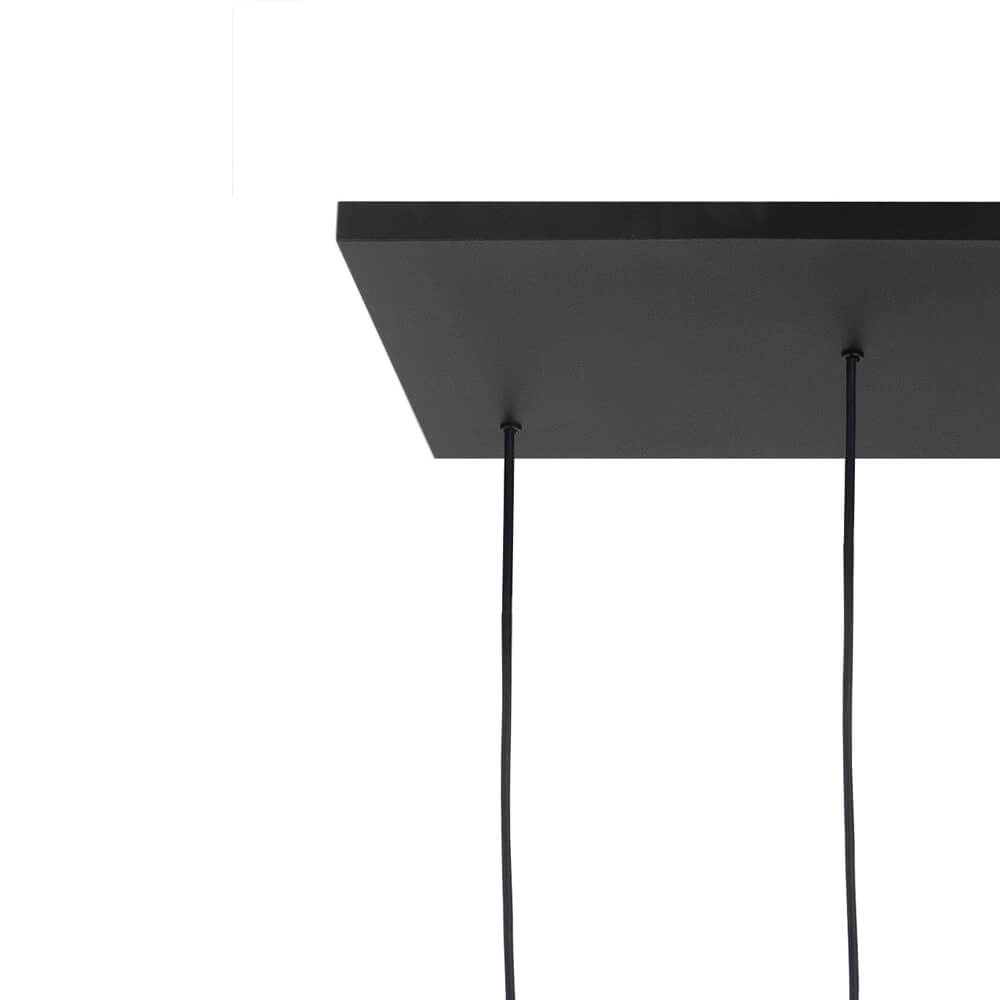 Hanglamp Perugia mat goud - 4x E27 - 3x GU10 Highlight 8718379046995