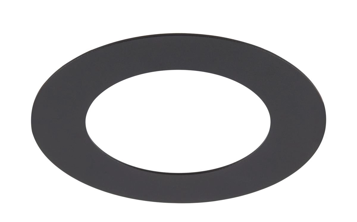 Inbouwframe voor Numinos S rond 160/100mm zwart