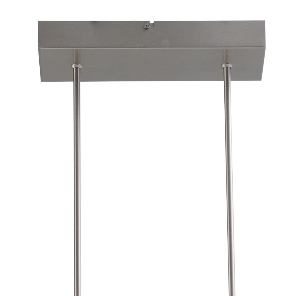 Hanglamp eettafel - kantoor Vigo 130cm nikkel mat Masterlight 8718121175850