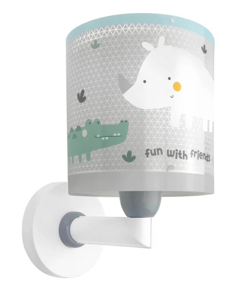Wand nachtlampje Rhino & Croco Dalber 8420406606293