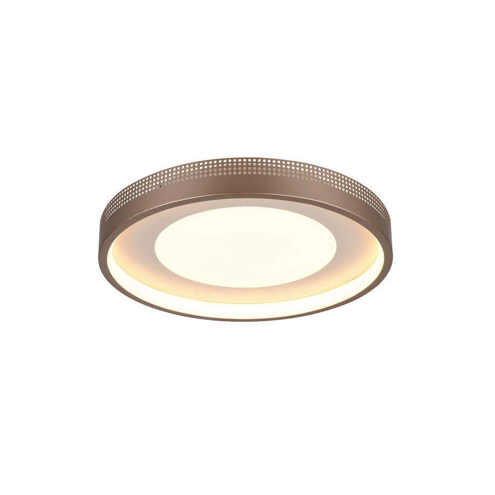 Moderne plafondlamp 
Solea mokka bruin