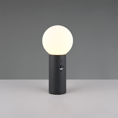 Bol tuinlamp 40cm Mures antraciet met sensor