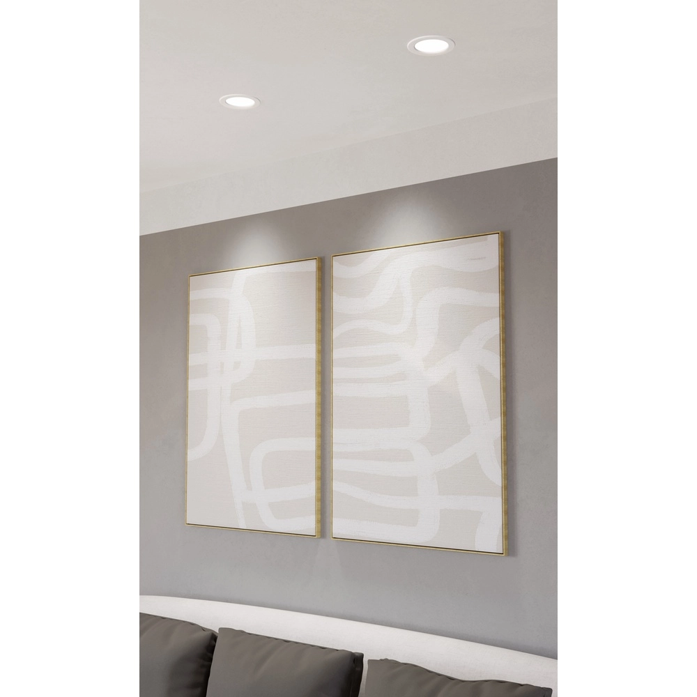 Inbouw lamp Fueva 6 rond - wit - Ø 11,9cm Eglo 9008606330768