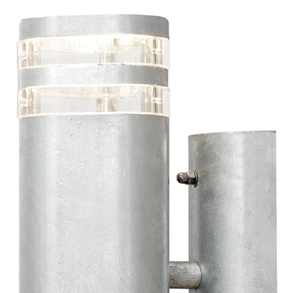 Wandspot Modena Up - Down 2-lichts 28cm zinkgrijs KonstSmide 7318307516326