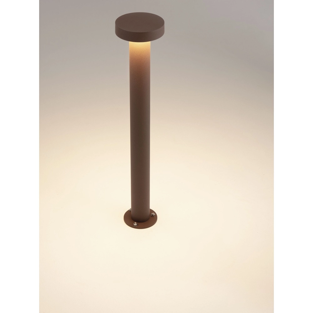 Desing tuinlamp Gong roestbruin 60cm - 2700K Lyora 5212017496225