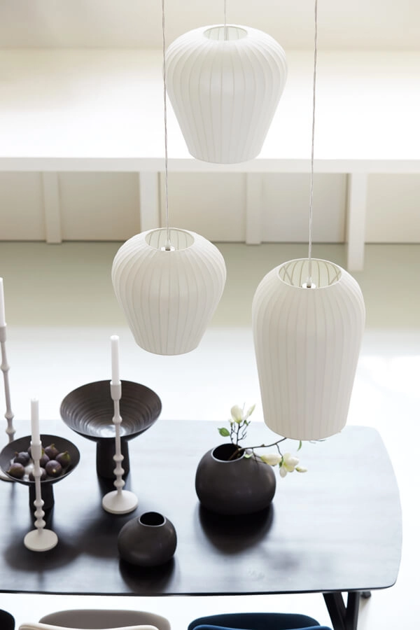 Witte hanglamp Axel japandi Ø 31cm Light & Living 8717807638412
