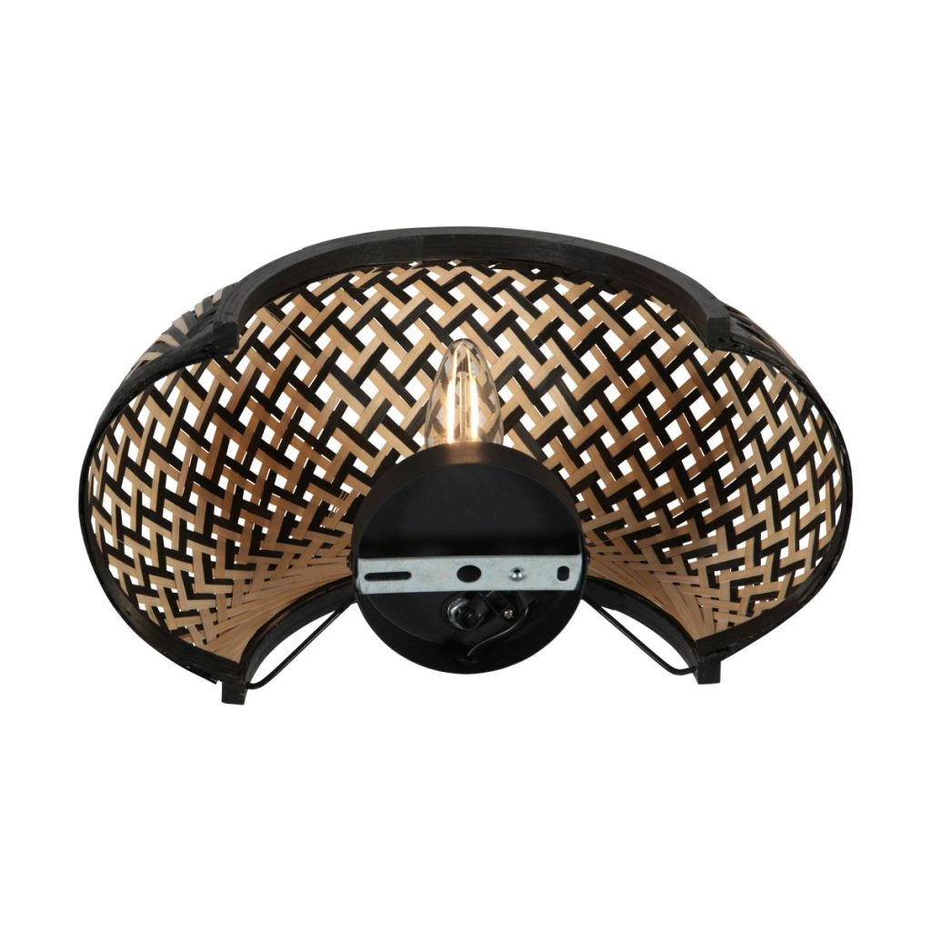 Wandlamp Maze bamboe Steinhauer 8712746181821